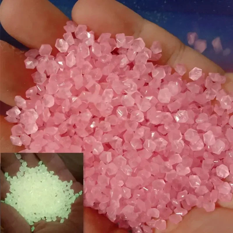 Leuchtende Plastiksteine (Set mit 1000 Stück)