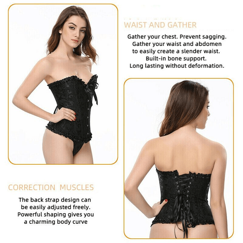 LuxCurve | Push-up-korset - fremtryller en slank talje | 50% RABAT