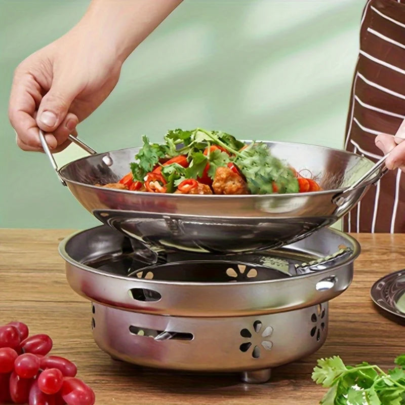 Ridsefast voksmønstret nonstick pande (29 cm)