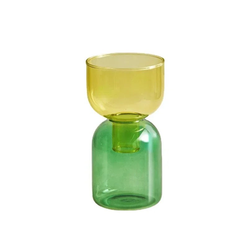 LumiVase - Dobbeltfarvet glasvase