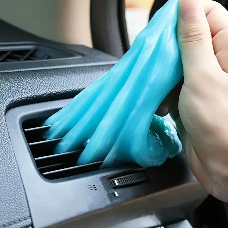 Klæbrig Genanvendelig Ikke-Toksisk Rengøringsgel (Bilventilatorer & Tastaturer)