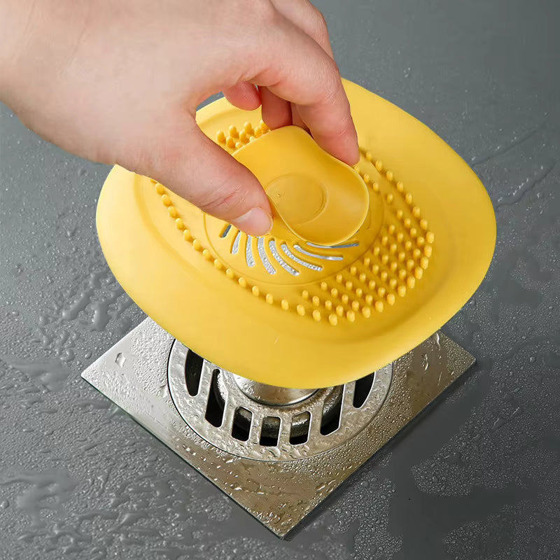 Flexibler Silikon-Haarfänger für Duschabflüsse