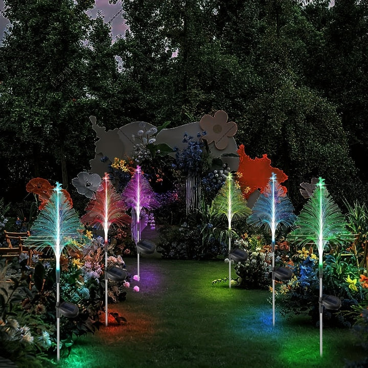 LumiVerdes 3-delte solcellelys træer — forvandl aftener, skab glæde