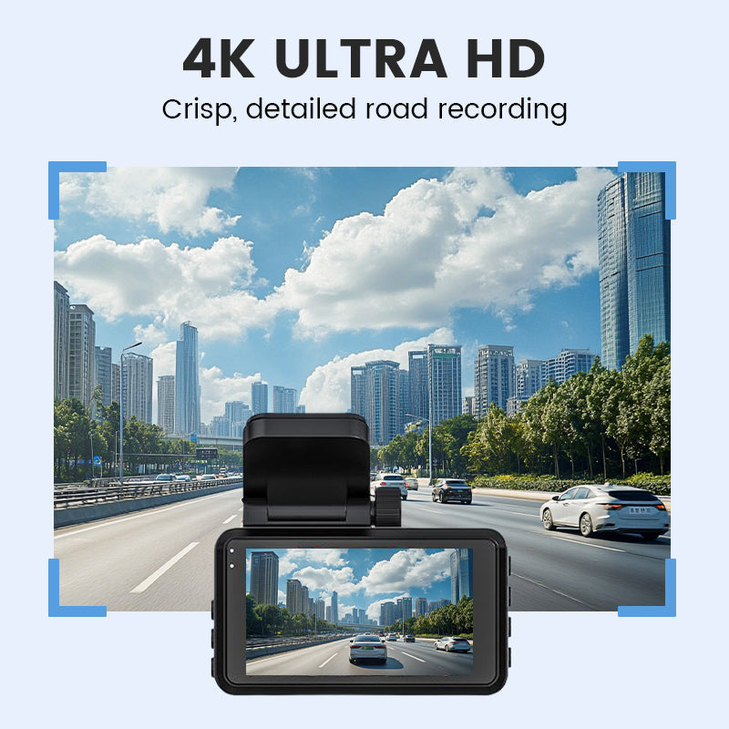 RoadVigil 4K Dashcam — Total Klarhed, Fuld Sikkerhed