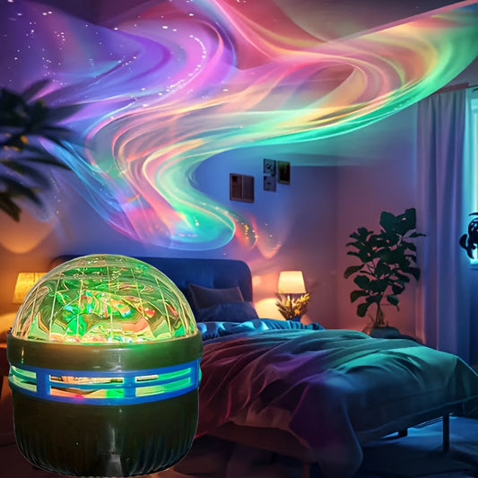 Celestia | Aurora LED-Stimmungslicht RGB-Fernbedienung - Sternenhimmel-Projektor für Schlafzimmer, Wohnkultur und Entspannung
