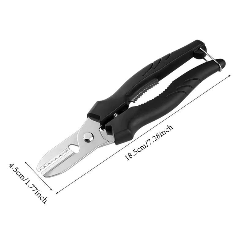 Ergonomische Kastanienschere aus Edelstahl