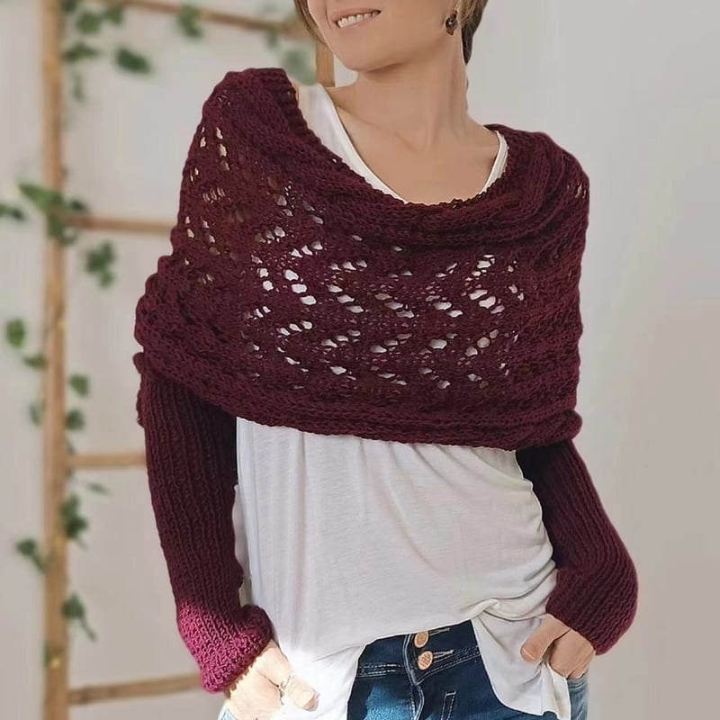 CozyKnit - Bequemes Strickschal | Vielseitige Eleganz für jeden Anlass