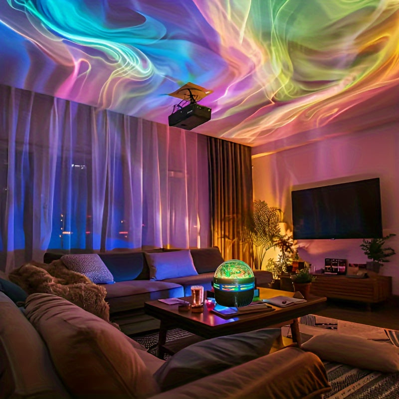 Celestia | Aurora LED-Stimmungslicht RGB-Fernbedienung - Sternenhimmel-Projektor für Schlafzimmer, Wohnkultur und Entspannung
