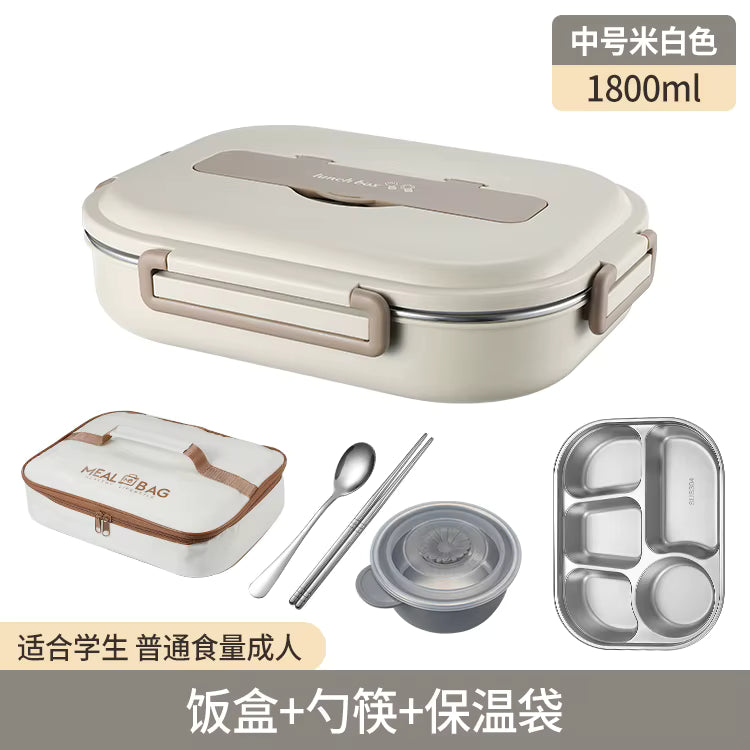 Vakuumisolierte, auslaufsichere Lunchbox aus rostfreiem 304er Edelstahl