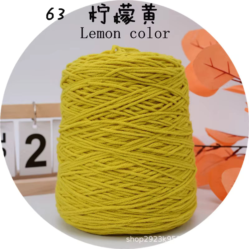 Holdbar 8-trådet flerfarvet tufting garn (400g)
