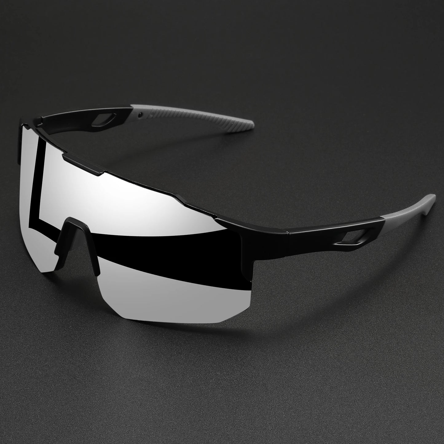 Übergroße, umschließende UV400-Sportsonnenbrille