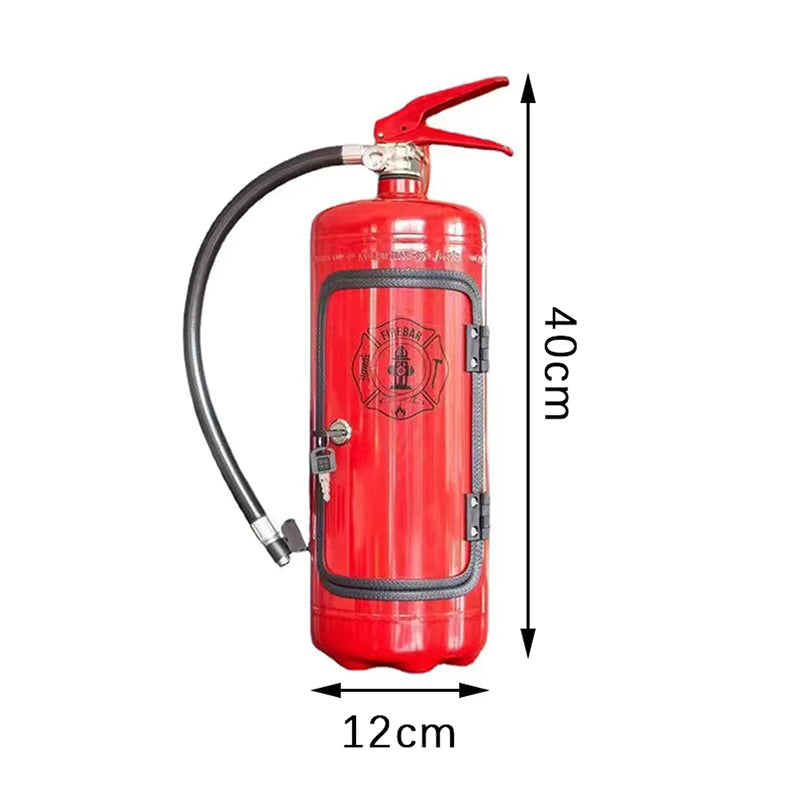 Brandmandsinspireret kompakt dekorativ vinkasse (40 cm)