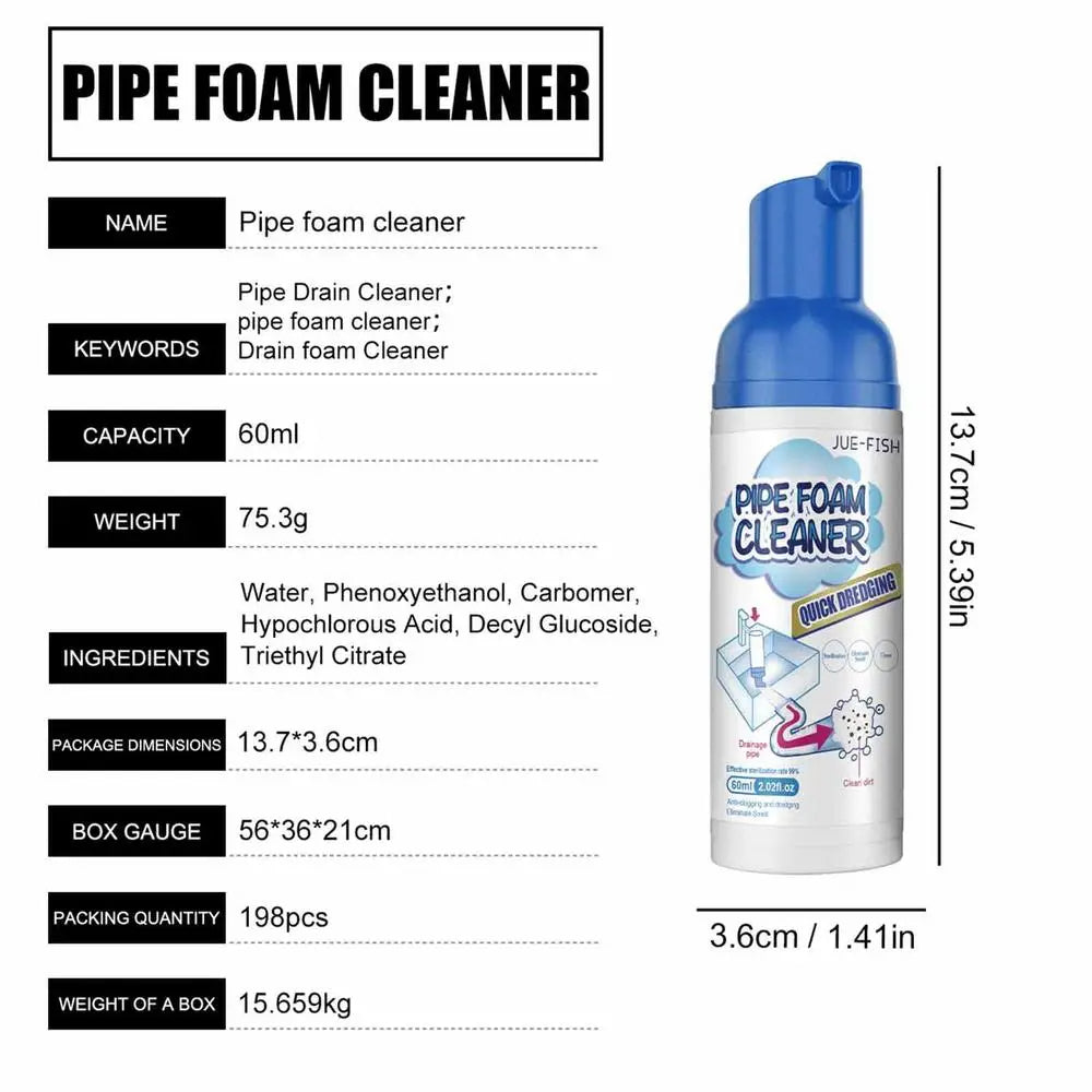 ClearFlow - 60ML - Schaumabflussreiniger