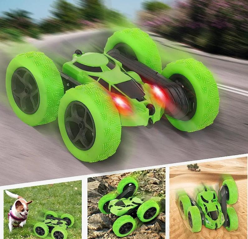 ActionRacer - Doppelseitige Stunt-RC-Rennwagen mit Fernbedienung