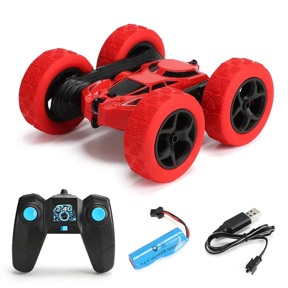 ActionRacer - Doppelseitige Stunt-RC-Rennwagen mit Fernbedienung