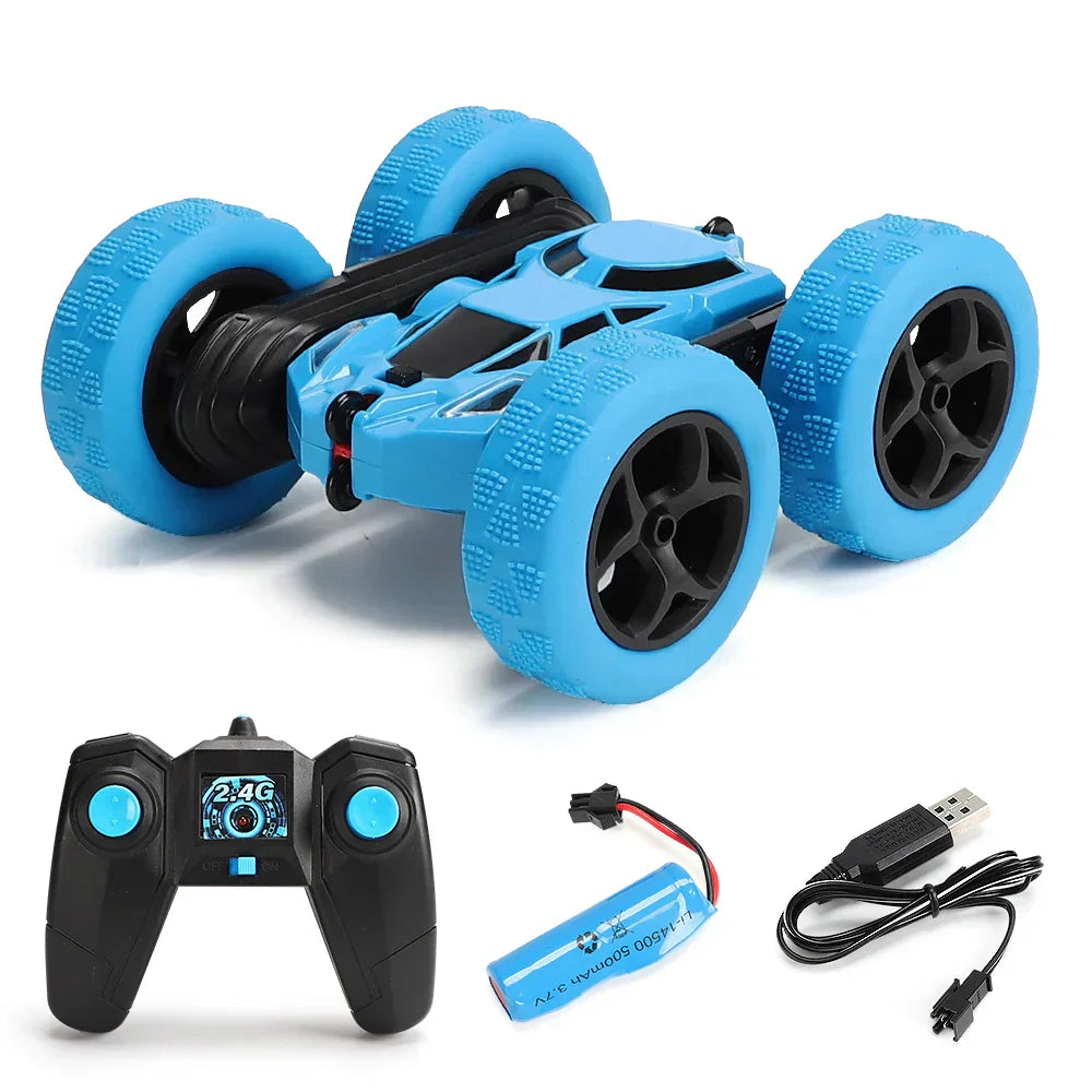 ActionRacer - Doppelseitige Stunt-RC-Rennwagen mit Fernbedienung