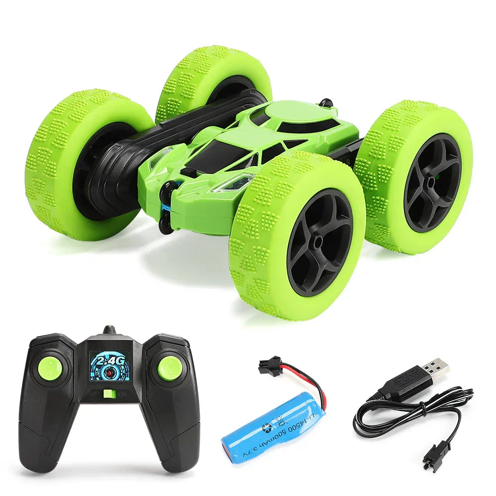 ActionRacer - Doppelseitige Stunt-RC-Rennwagen mit Fernbedienung