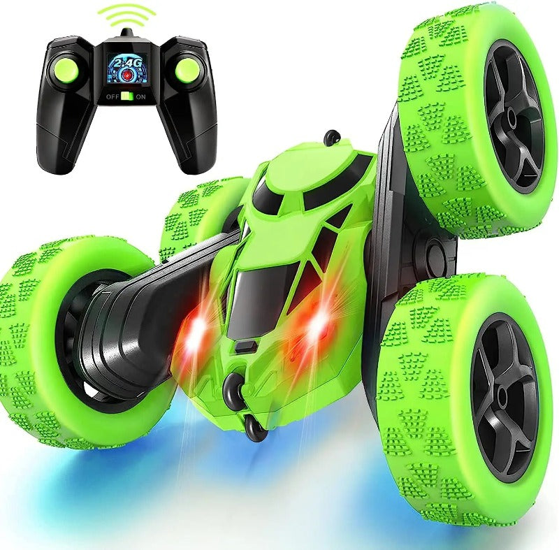 ActionRacer - Doppelseitige Stunt-RC-Rennwagen mit Fernbedienung