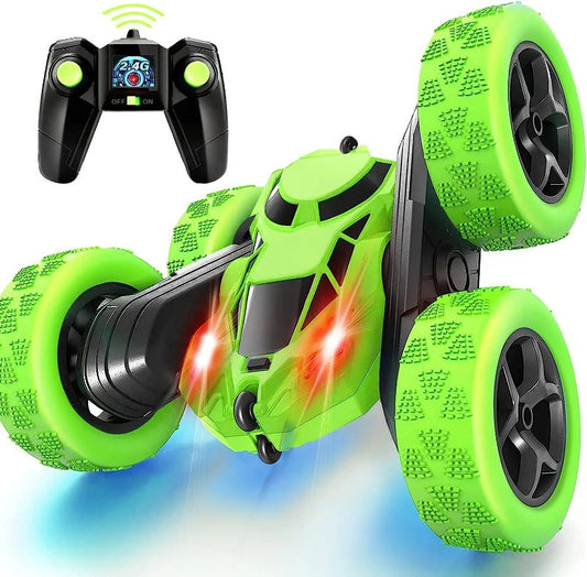 ActionRacer - Doppelseitige Stunt-RC-Rennwagen mit Fernbedienung