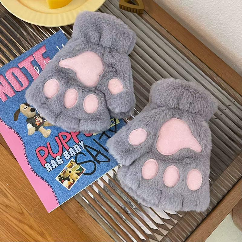 Bequeme weiche fingerlose Pfotenhandschuhe