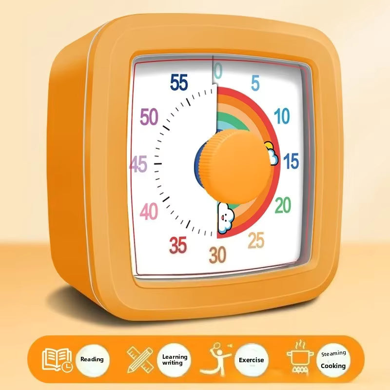 Visueller und geräuschloser 60-Minuten-Timer