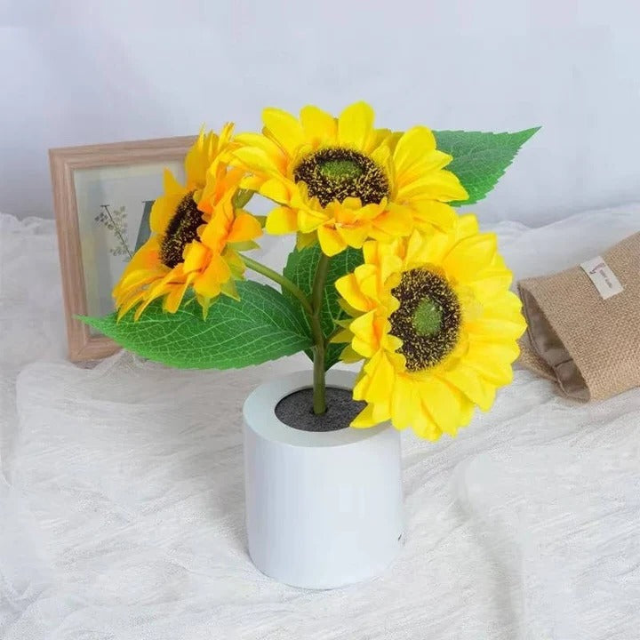 Sunflower Lamp – Trådløse solsikkelamper