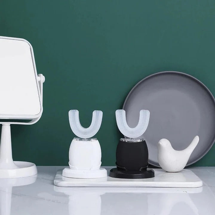 PowerSmile U-formet elektrisk tandbørste — Ubemandet strålende selvtillid