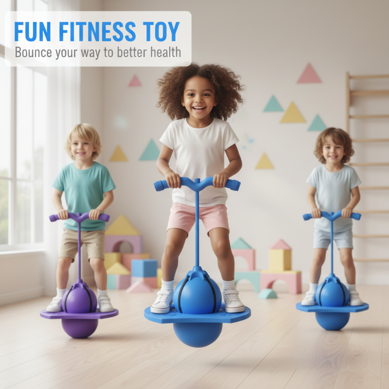 Bouncify Balancerende Hopper — Energize Fokus Leg