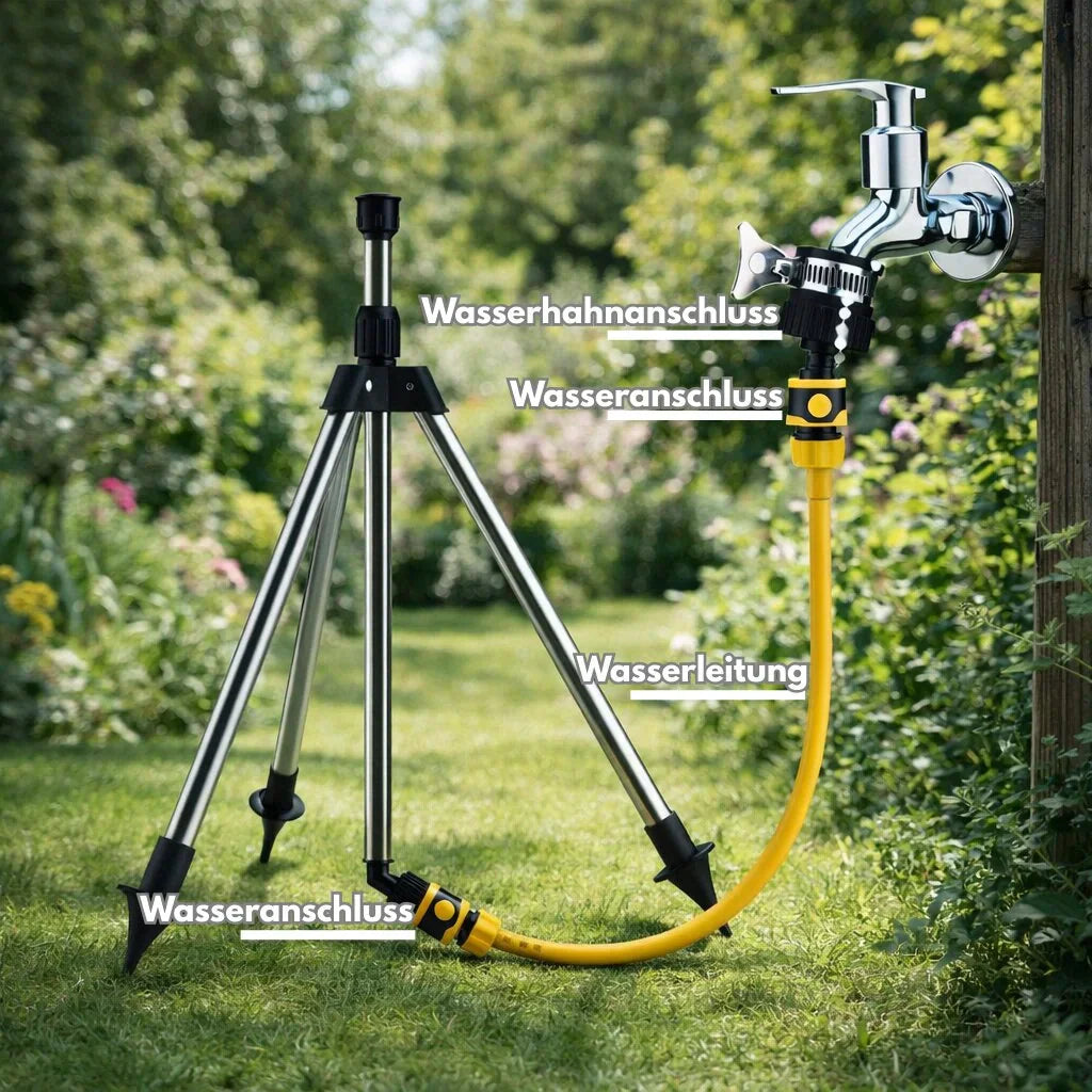 TurboMist Pro — Perfekt græsplæne, ingen indsats