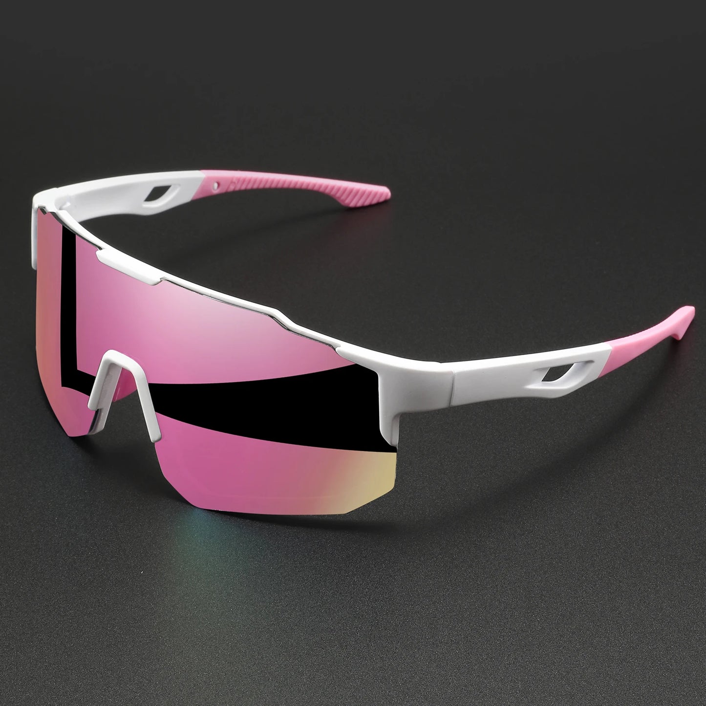 Übergroße, umschließende UV400-Sportsonnenbrille