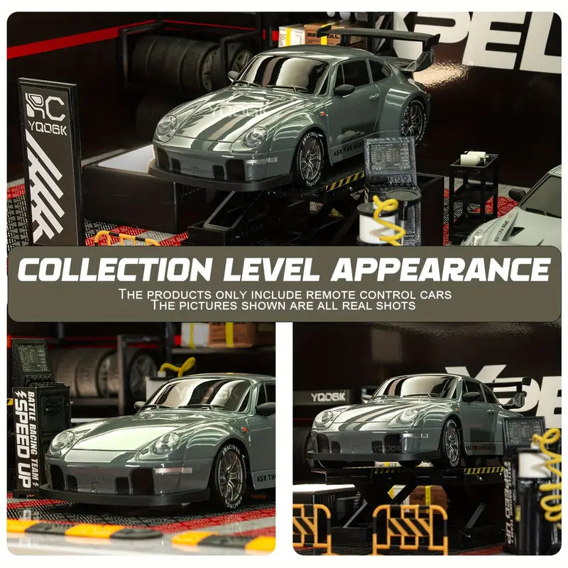 DriftMaster - RC Drift Car 1:24 | 4WD-styring | LED-lys | Genopladeligt batteri