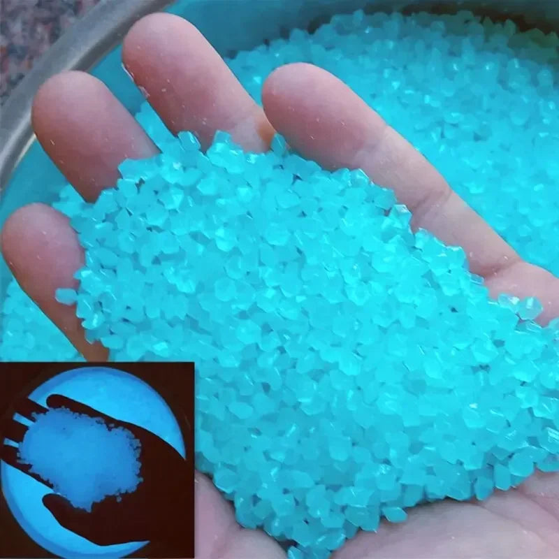 Leuchtende Plastiksteine (Set mit 1000 Stück)