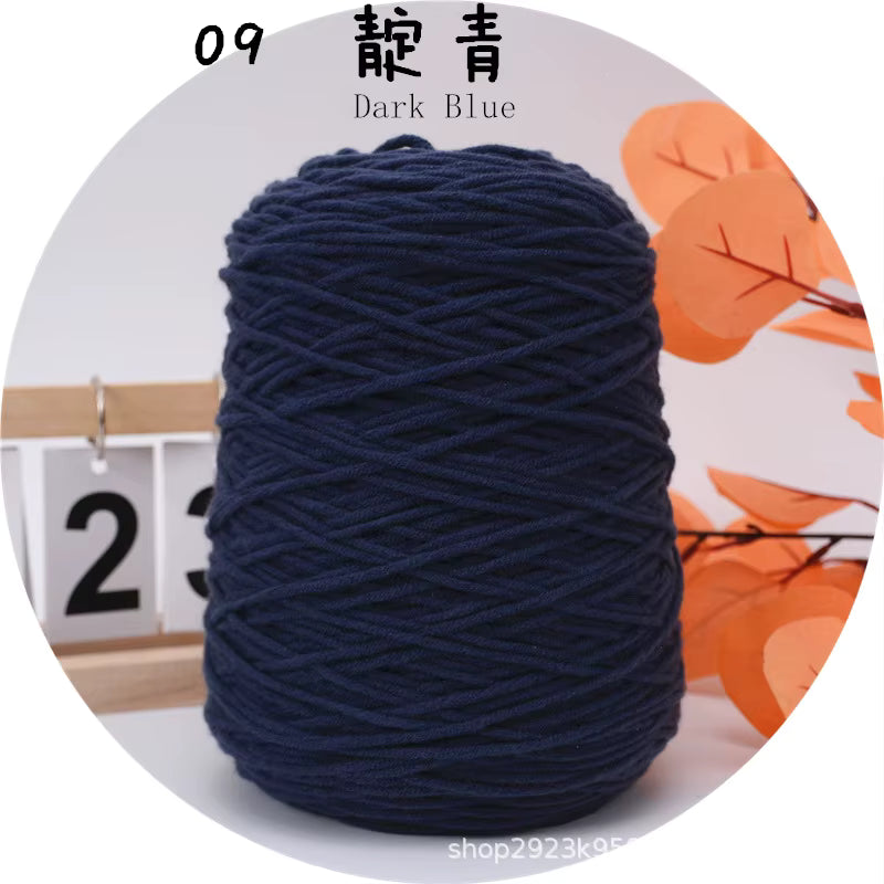 Holdbar 8-trådet flerfarvet tufting garn (400g)