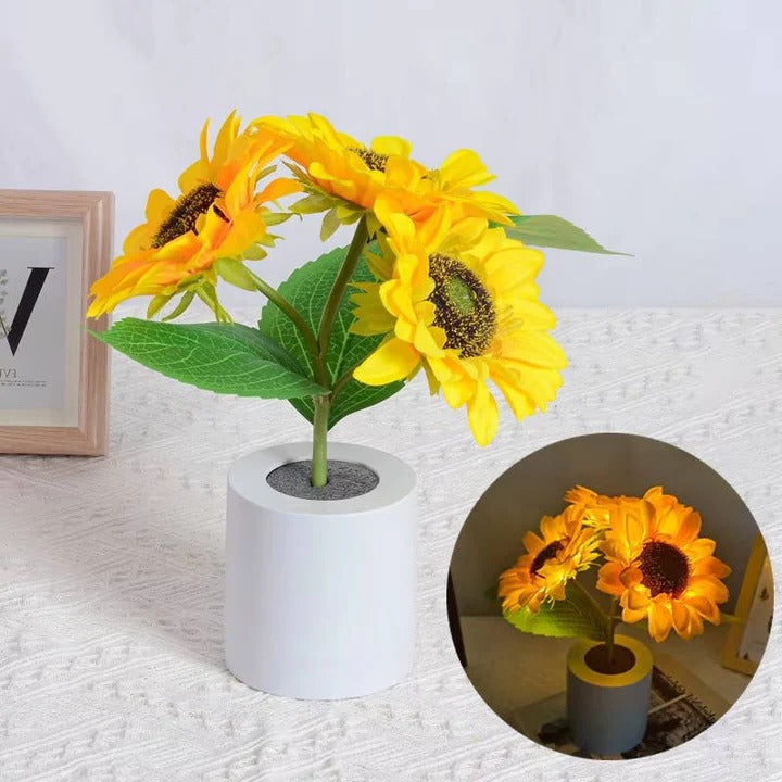 Sunflower Lamp – Trådløse solsikkelamper