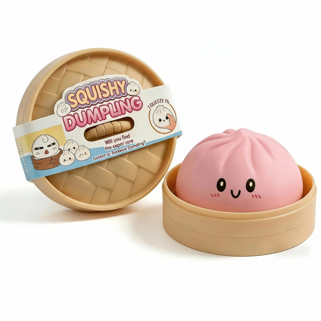 Kæmpe Langsomt Hævende Glimmer Dumpling Squishy Legetøj