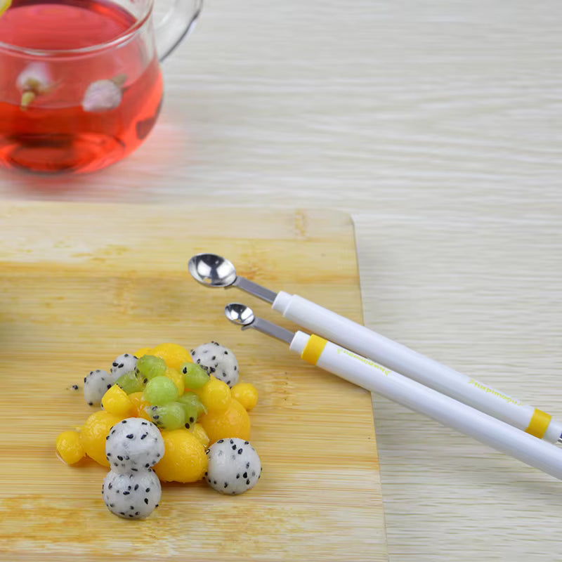 Doppelseitiger Melonenschneider aus Edelstahl