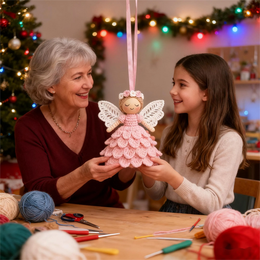 SeraphinaCraft Häkelengel Dekoset — Hygge und Freude schaffen