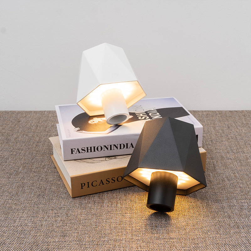 CorkLume | Kabelloser Lampenkopf für Weinflaschen - wiederaufladbare LED-Touchlampe für Flaschen, Wohnkultur