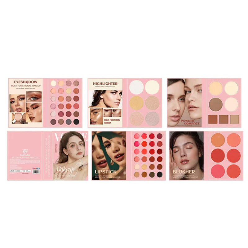 67 Farben 5-seitige Lidschattenpalette — Lass fantastisches Selbstbewusstsein frei