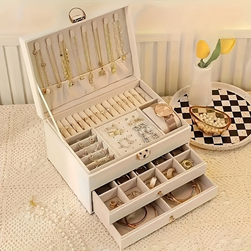 LumaNest Smykke Organizer — Let Adgang, Daglig Glæde