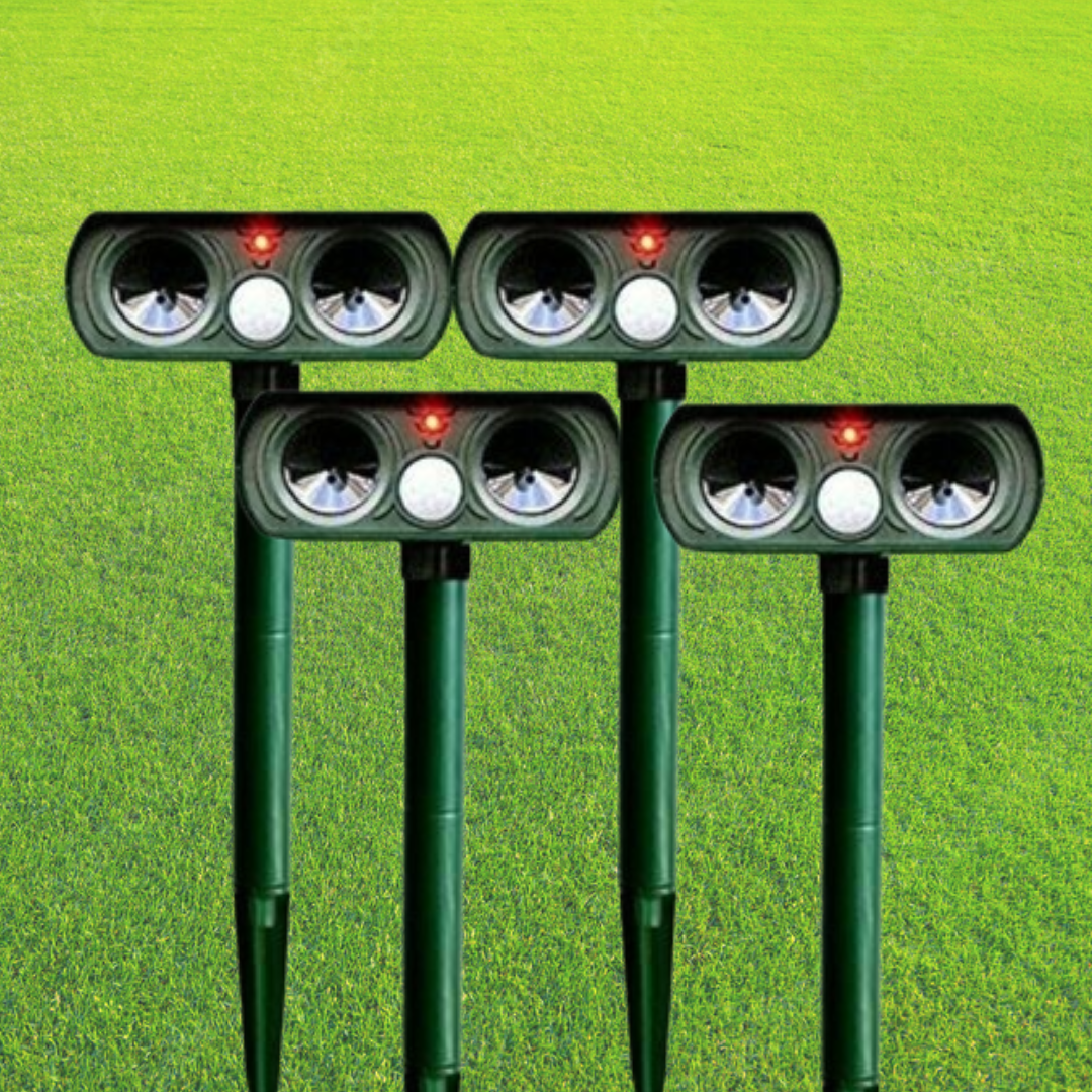 GardenGuard Ultraschall — Stille Schutzruhe