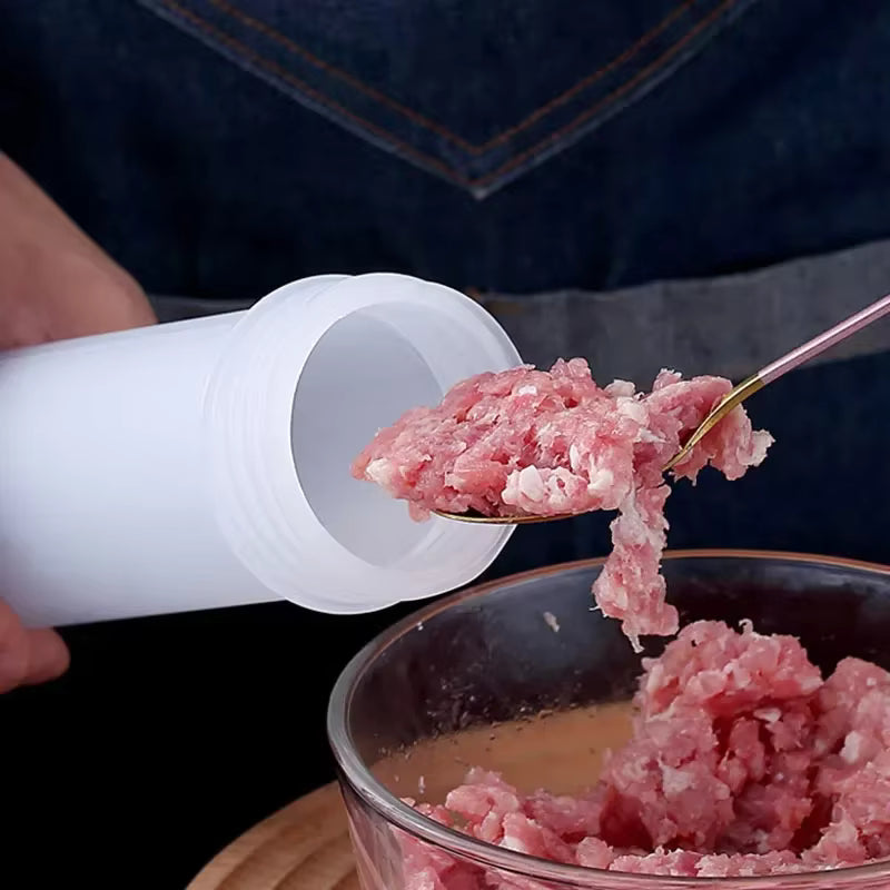 Handbetriebene kompakte Wurstfüllmaschine (inklusive 3 Trichter)