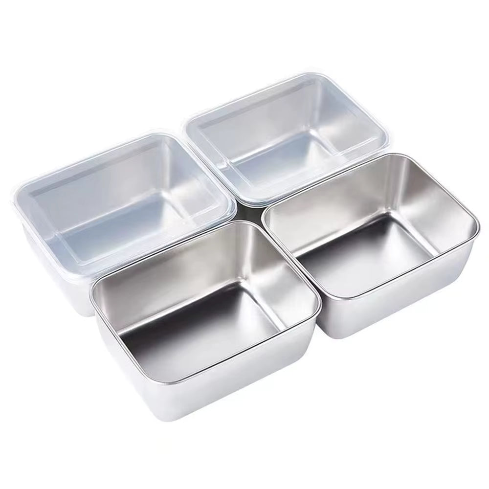 Luftdichte und wiederverwendbare Bento-Box aus Edelstahl