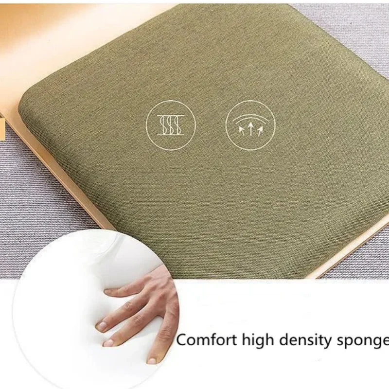 Ergonomisk polstret gulvstol uden ben
