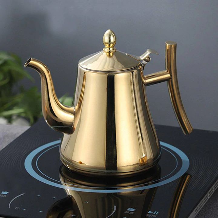 Kochmeister - Bester Induktionswasserkocher mit Filter - Langlebiger Wasserkocher aus Edelstahl