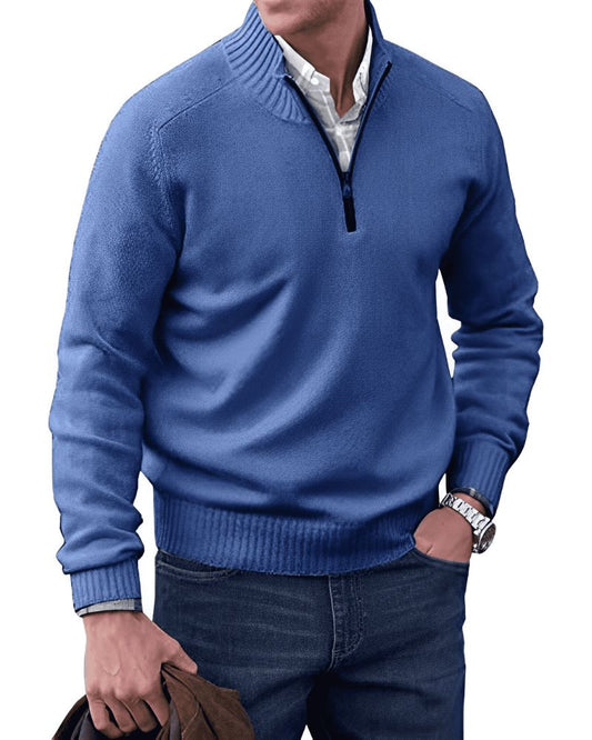 NordFlex - Eleganter Pullover mit Reißverschluss für Männer