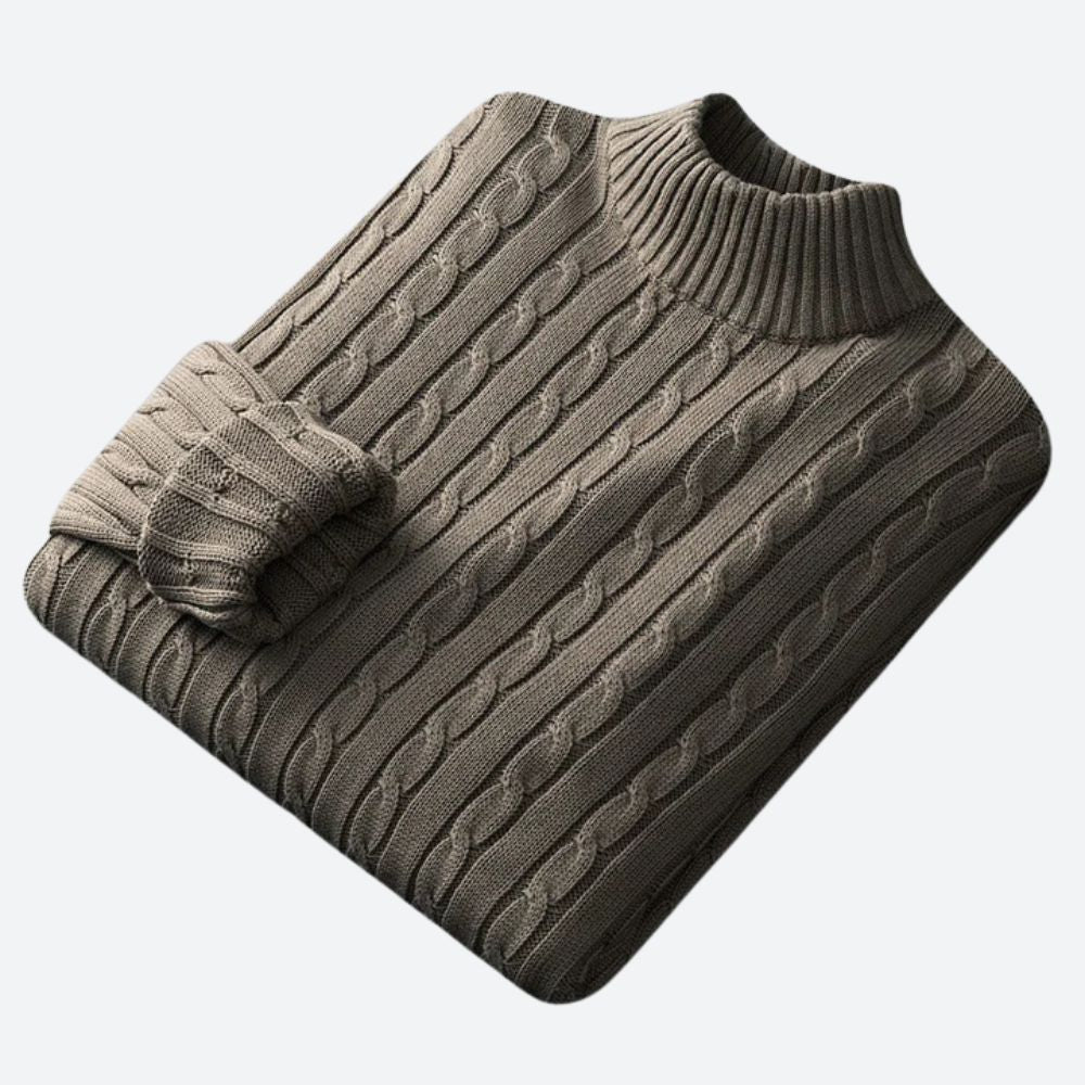 Alaric - Eleganter Strickpullover für Männer | Eleganz und Komfort für kalte Tage