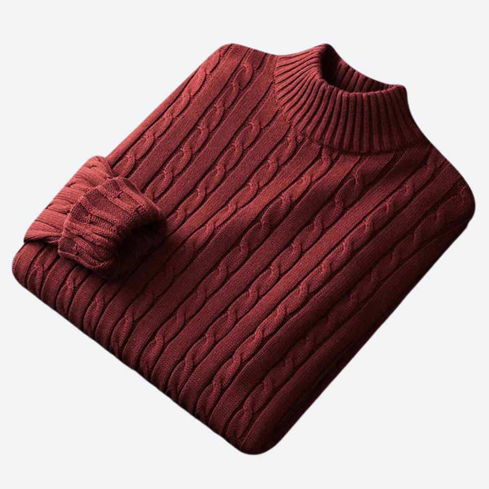 Alaric - Eleganter Strickpullover für Männer | Eleganz und Komfort für kalte Tage