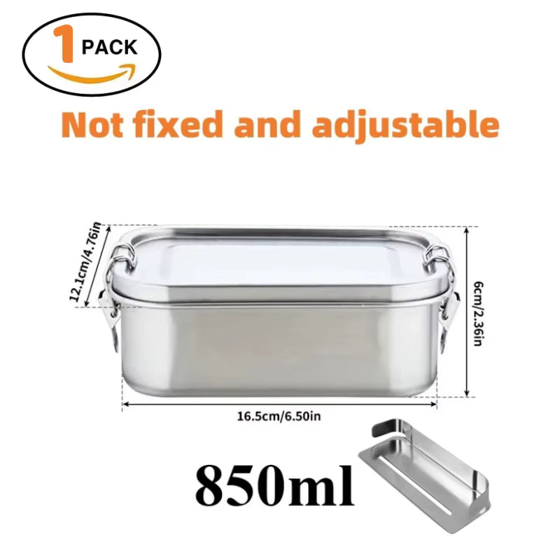 Luftdichte BPA-freie Bento-Lunchbox aus rostfreiem 304er Edelstahl