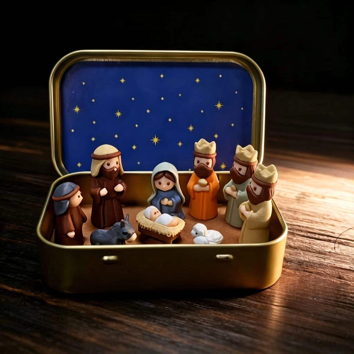 Taschenformat-Eisenbox-Geburtstagsset